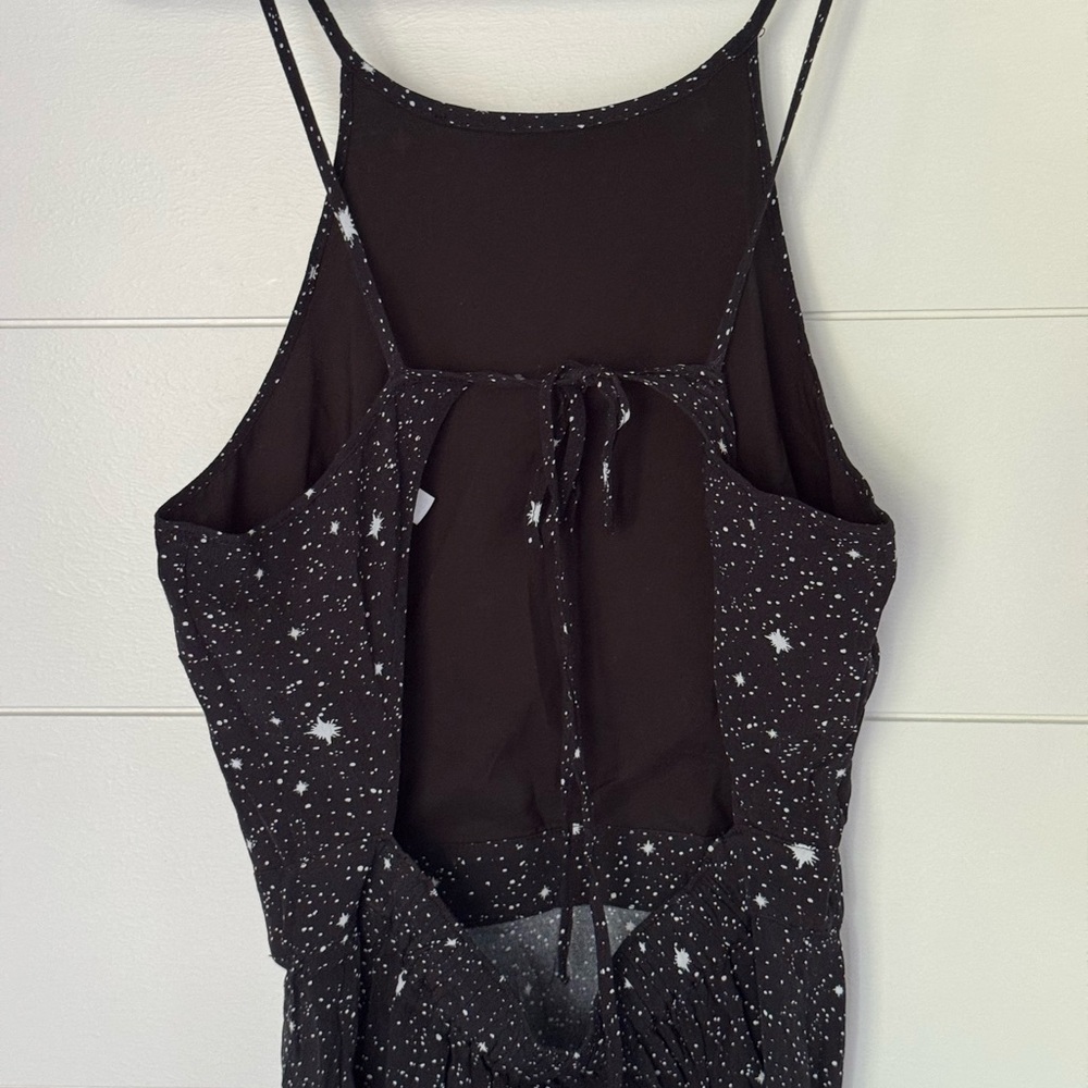 Leith Black and White Starry Maxi Dress - Picture 5 of 7